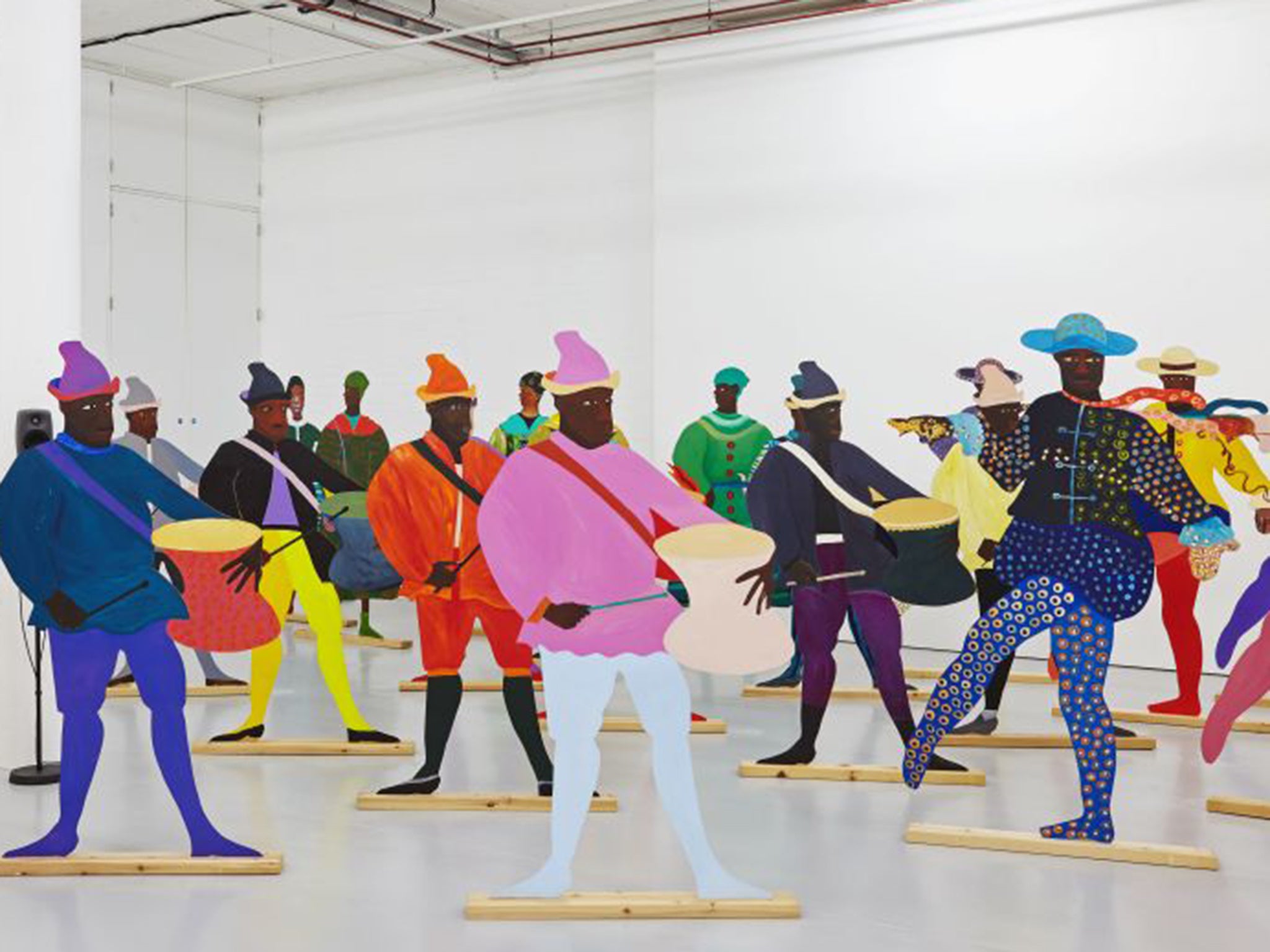 'Naming the Money' – a 2004 work by Lubaina Himid