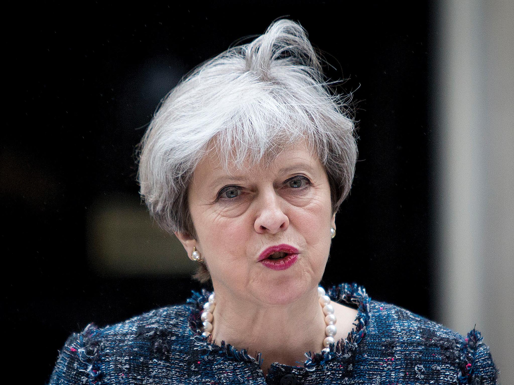 Ms May will chair a meeting of the Government's emergency Cobra committee on Tuesday