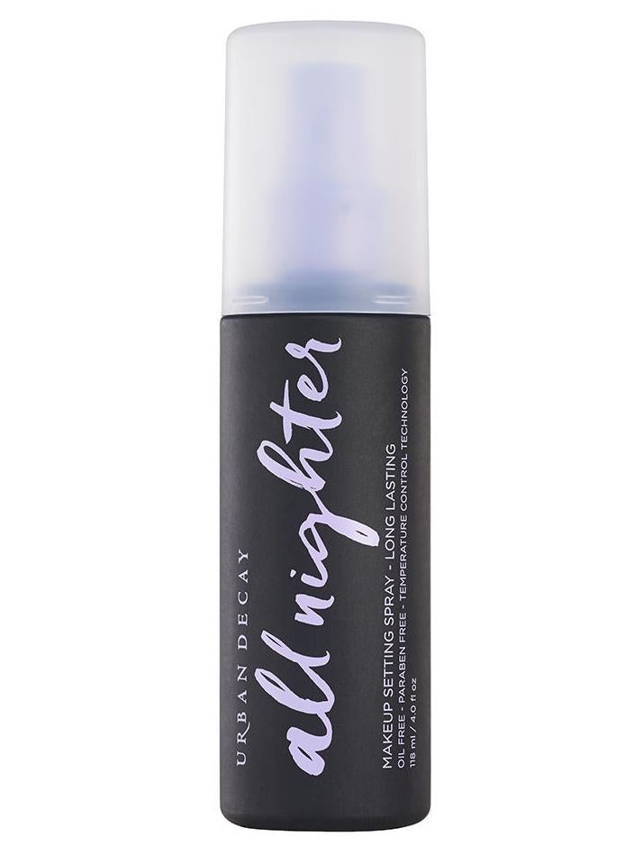 Urban Decay All Nighter Setting Spray, £23.50, feelunique.com