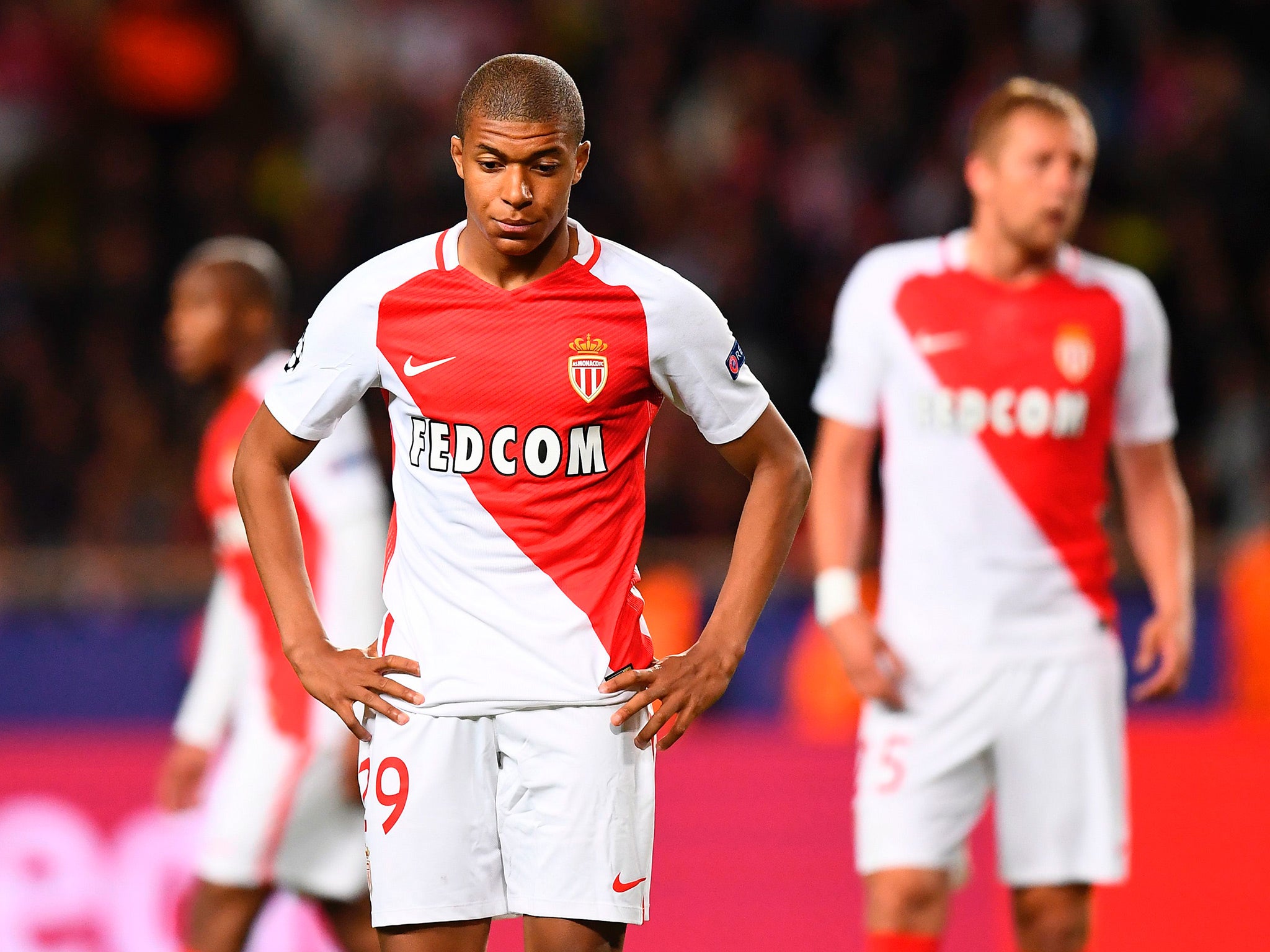 Monaco could not break down Juventus' defence in the first leg