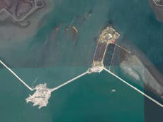 North Korea building mysterious artificial islands' 