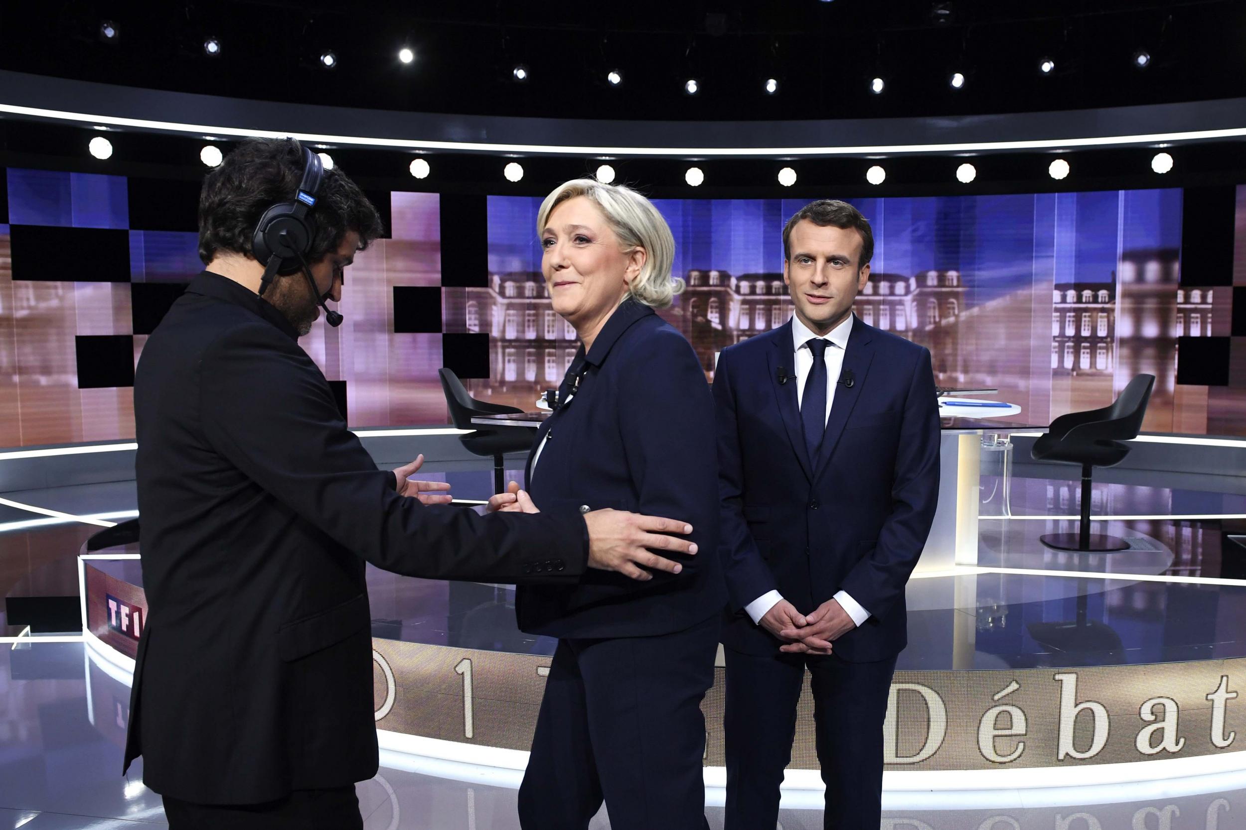 Emmanuel Macron and Marine Le Pen