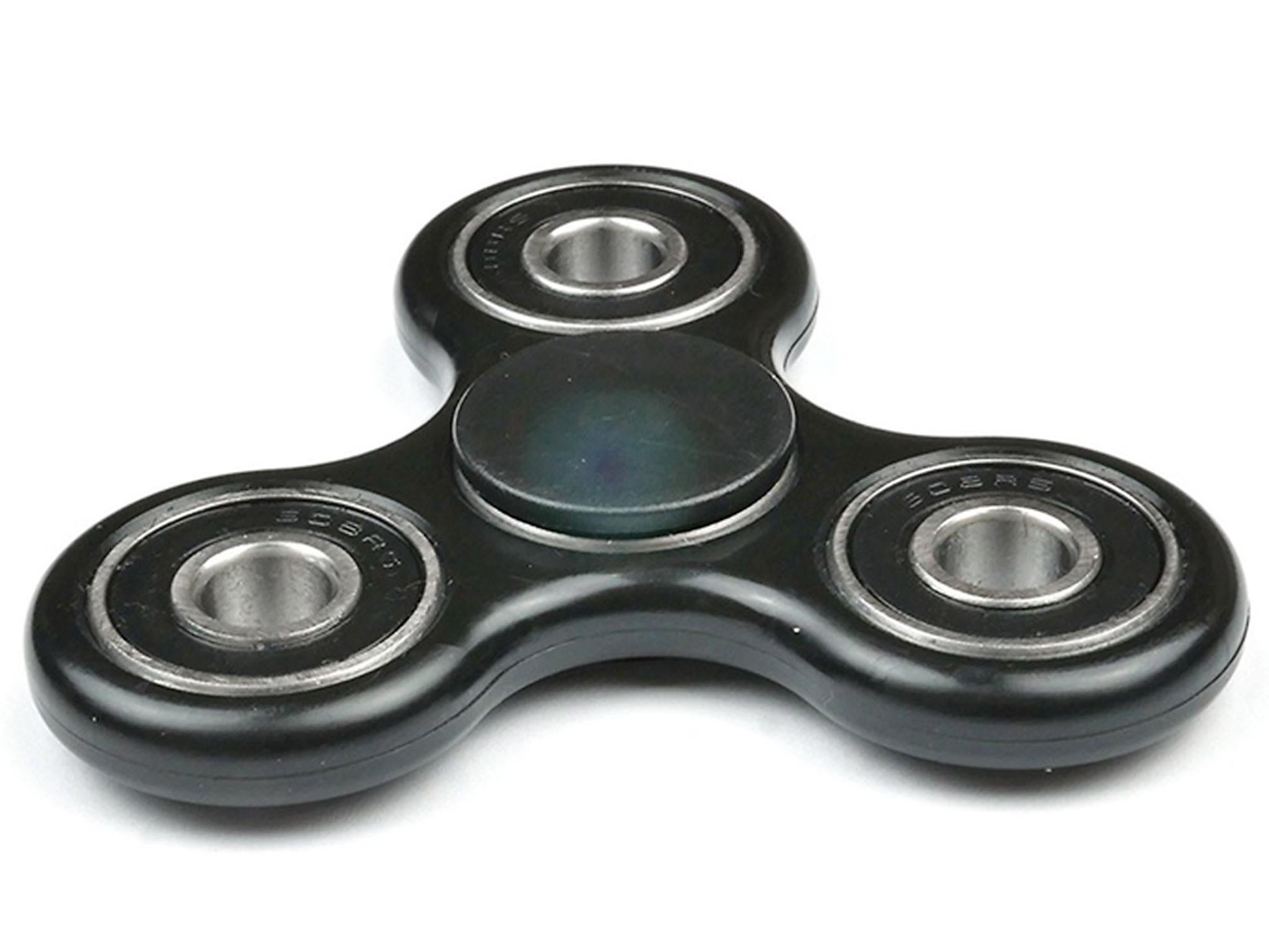 Fidget spinners have taken off in popularity following their use by YouTube bloggers