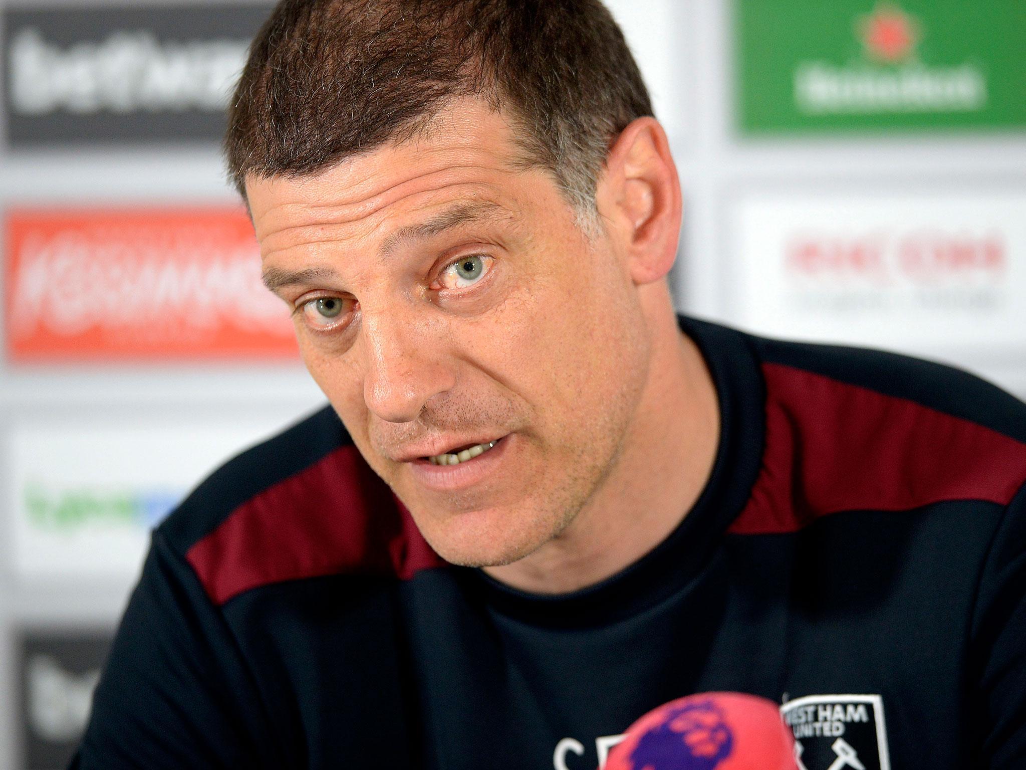 Slaven Bilic is fully focused on the game with Tottenham on Friday night