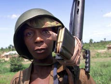 Former child soldiers 'recruited by UK private security firm'