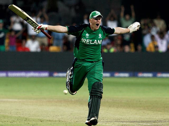 Kevin O'Brien scored the fastest 100 in World Cup history against England in 2011