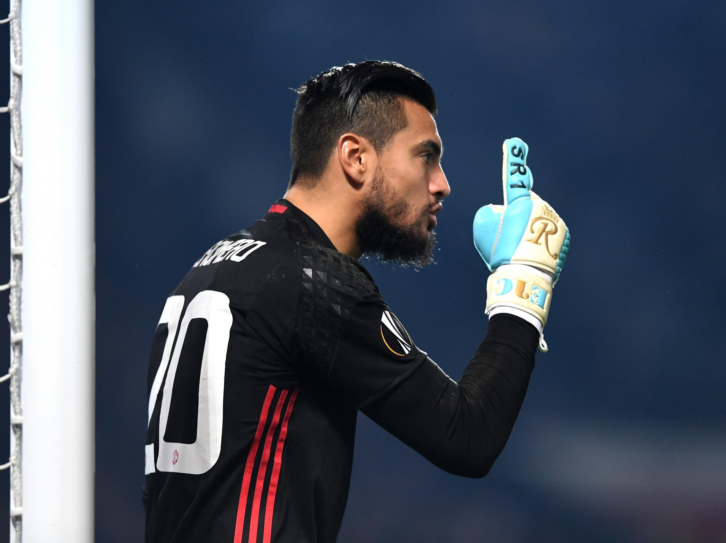 &#13;
Romero has been impressive in the Europa League &#13;