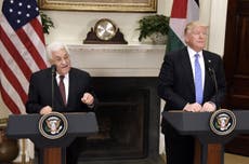 Trump deletes tweet calling meeting with Palestinian leader 'an honor'