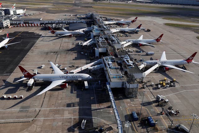 Terminal 3, pictured, was affected for a 'short time' on Friday morning