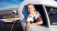 This Swedish pilot's yoga has made her an Instagram star