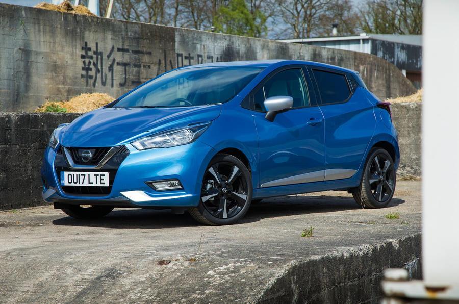 Nissan claims its ad demonstrates safety features of the Micra