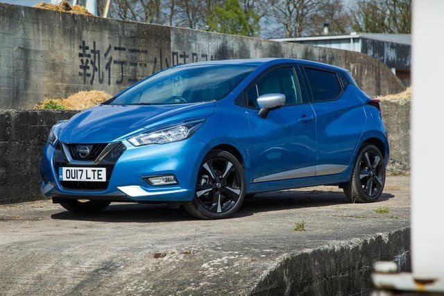 Nissan claims its ad demonstrates safety features of the Micra