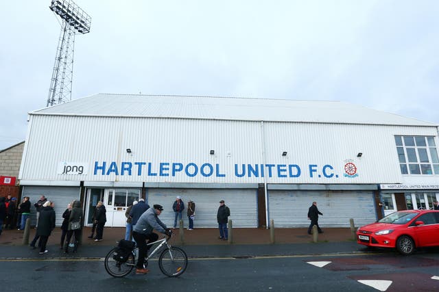 Hartlepool stand on the verge of dropping out of the Football League