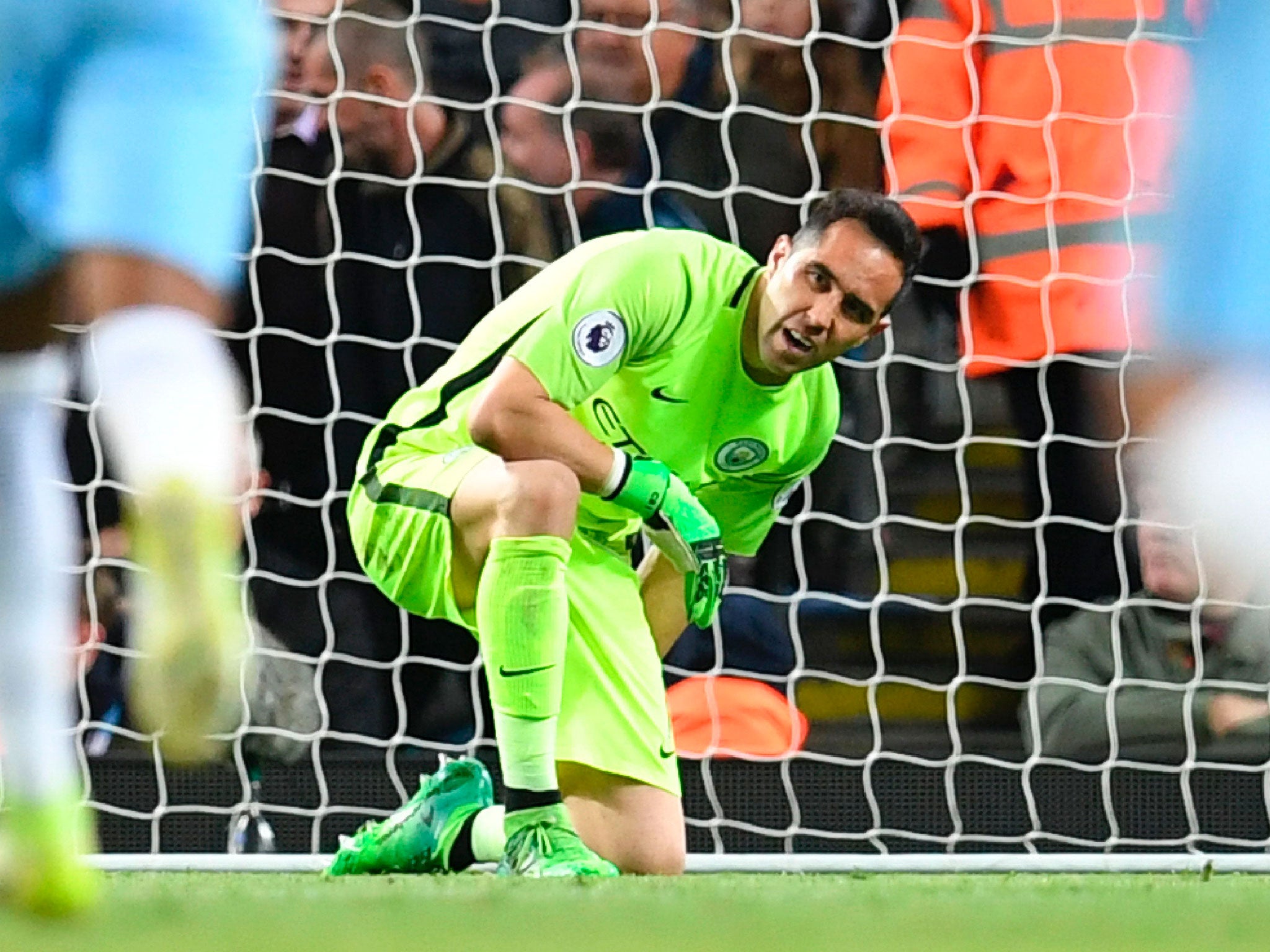 Claudio Bravo will not play again this season after suffering a calf injury