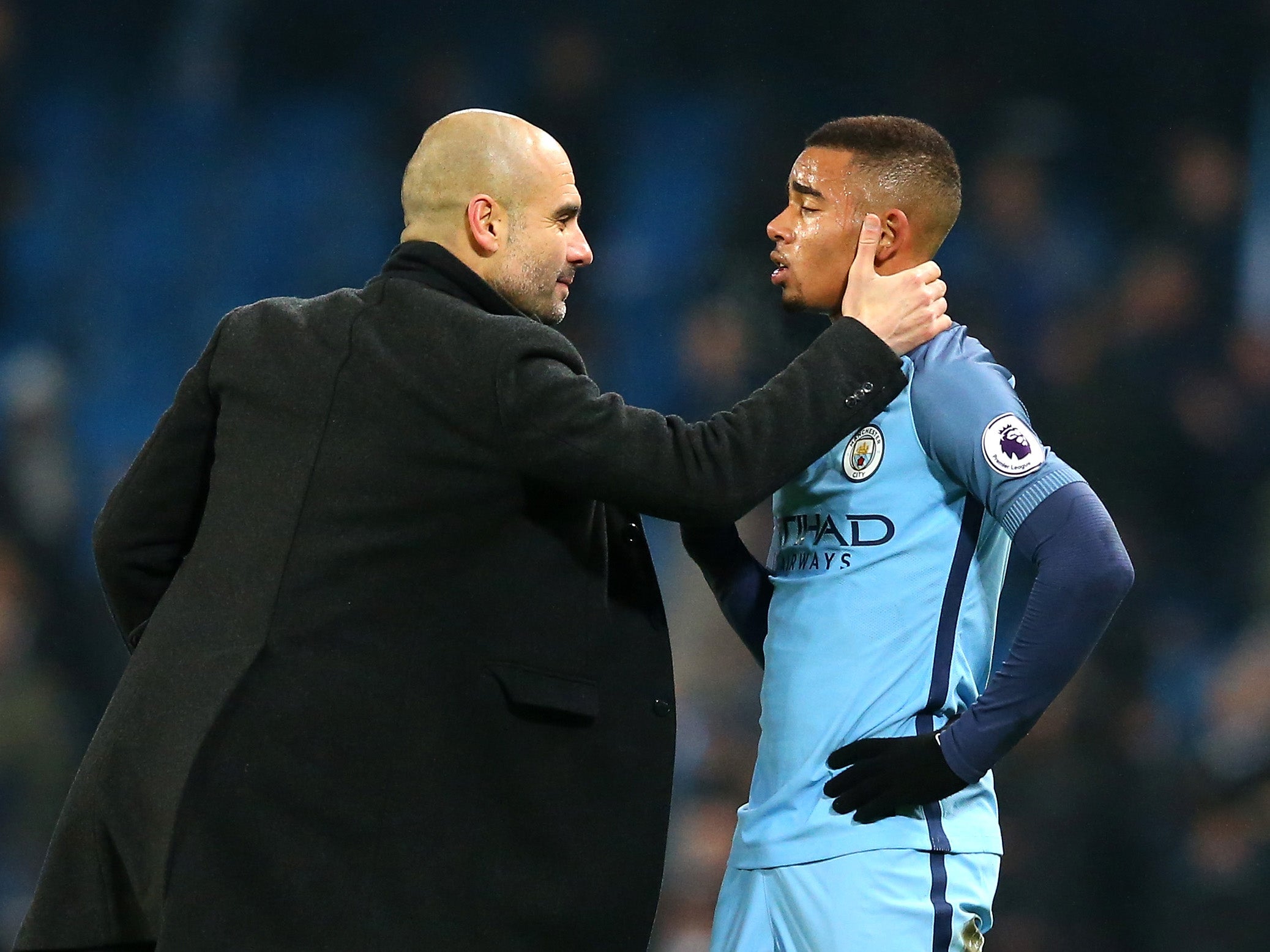 Guardiola has been delighted with the Brazilian's sudden impact