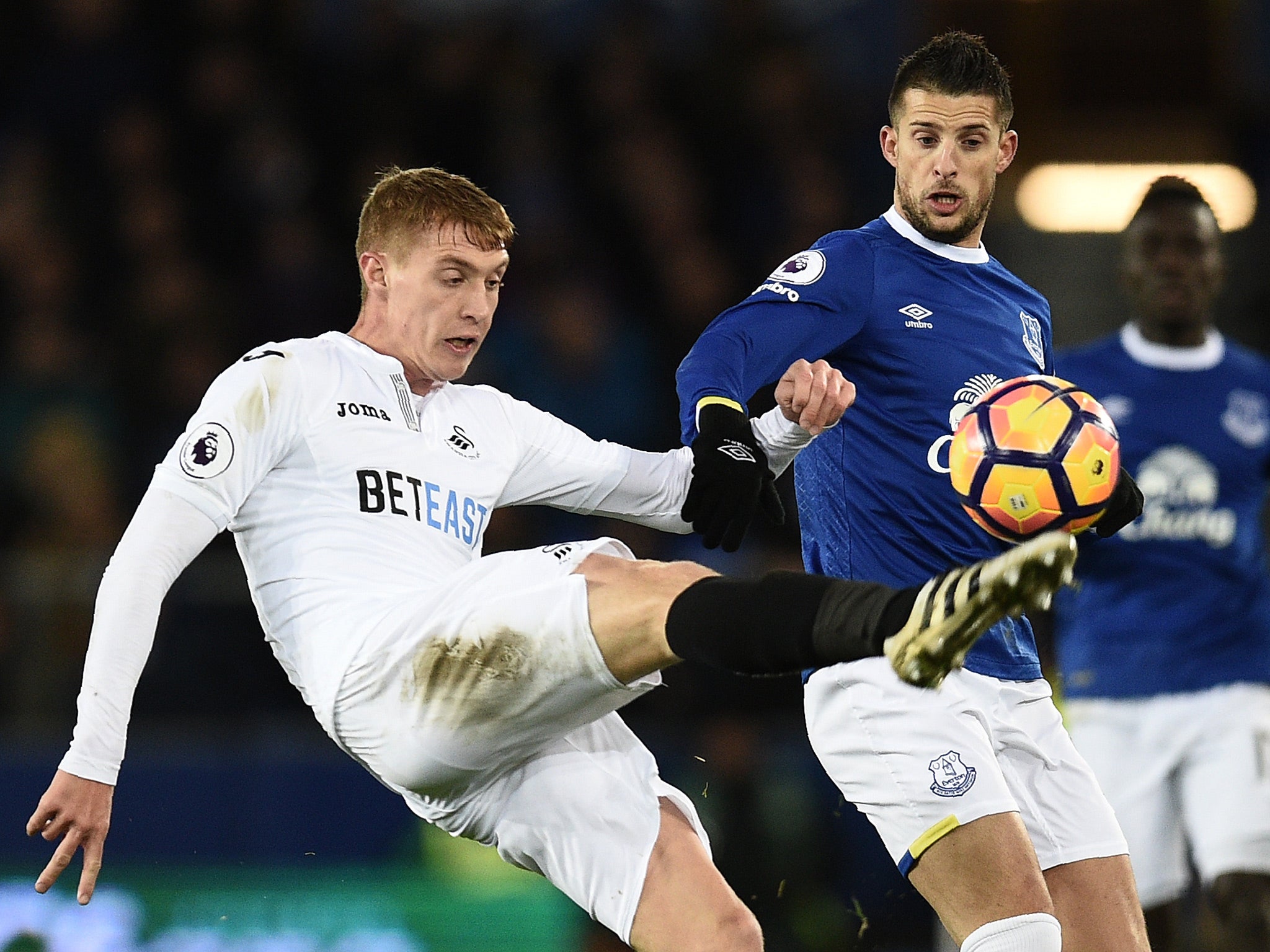 Everton were held by Swansea at Goodison Park earlier this season