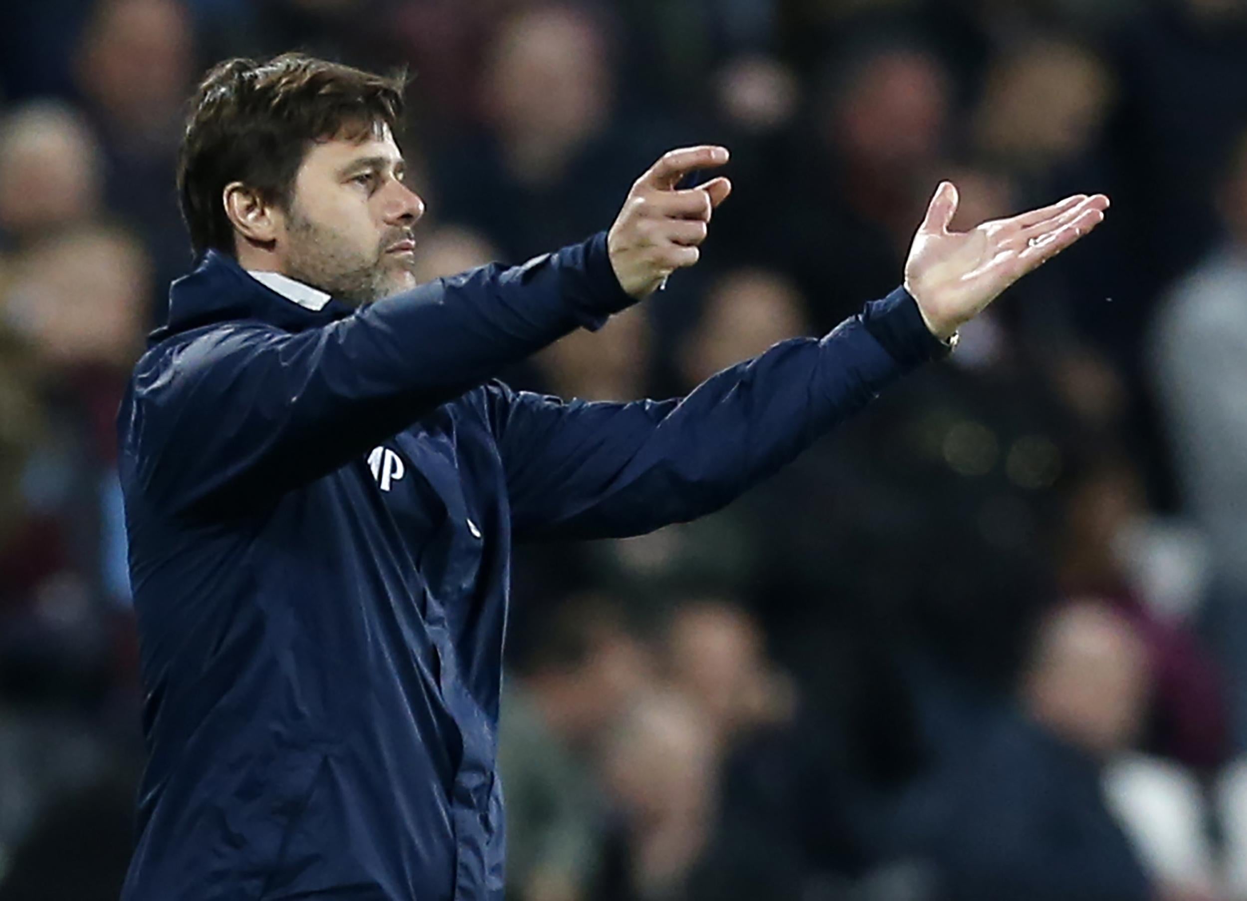 Pochettino watched his side's title dreams die at the London Stadium