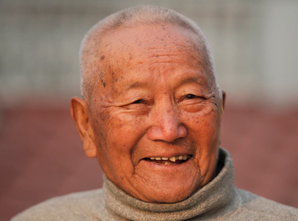 Nepalese mountain climber Min Bahadur Sherchan, who has died aged 85