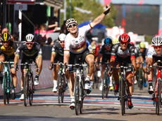Greipel wins a bunch sprint to claim second stage of Giro