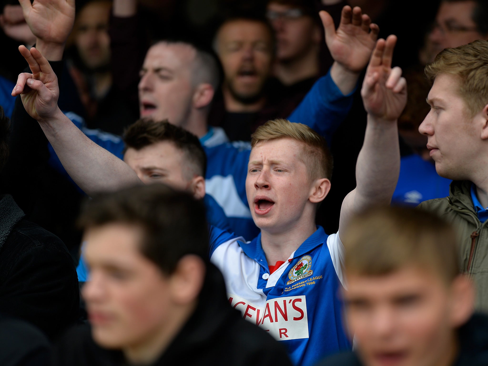 Two early goals left the Blackburn end bouncing