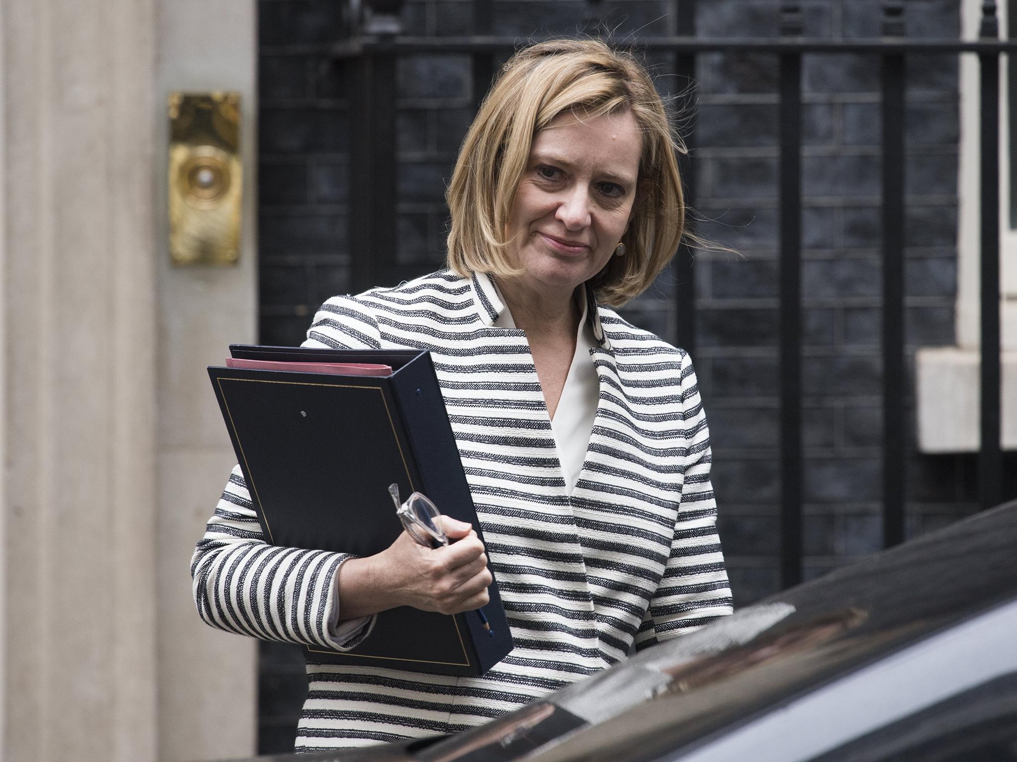 Amber Rudd says crime can still fall while budgets are cuts