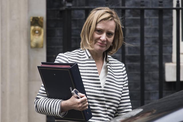 The Home Secretary said the situation had changed because of the decision to leave the EU