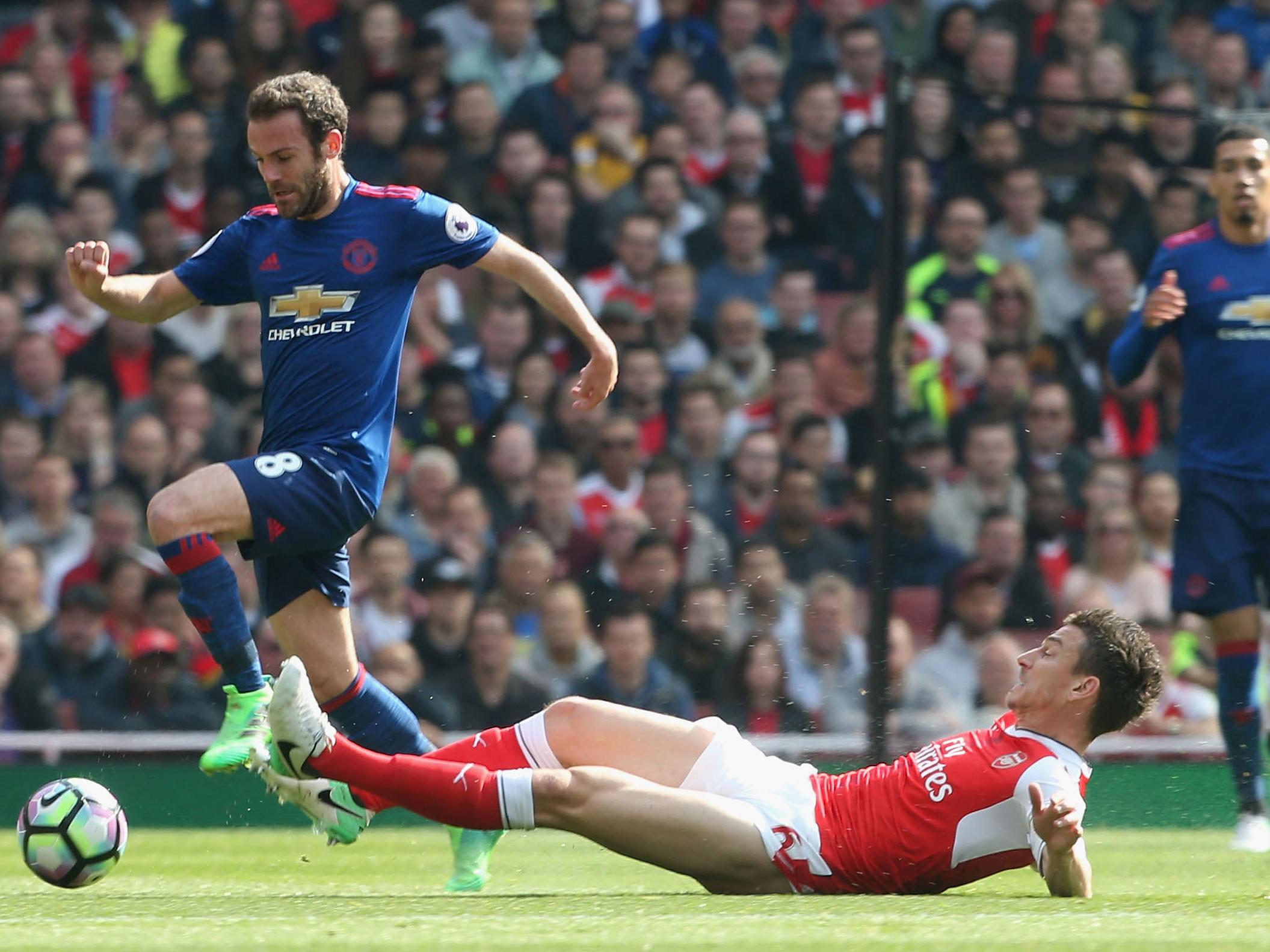 Mata in action against Arsenal (Getty Images)