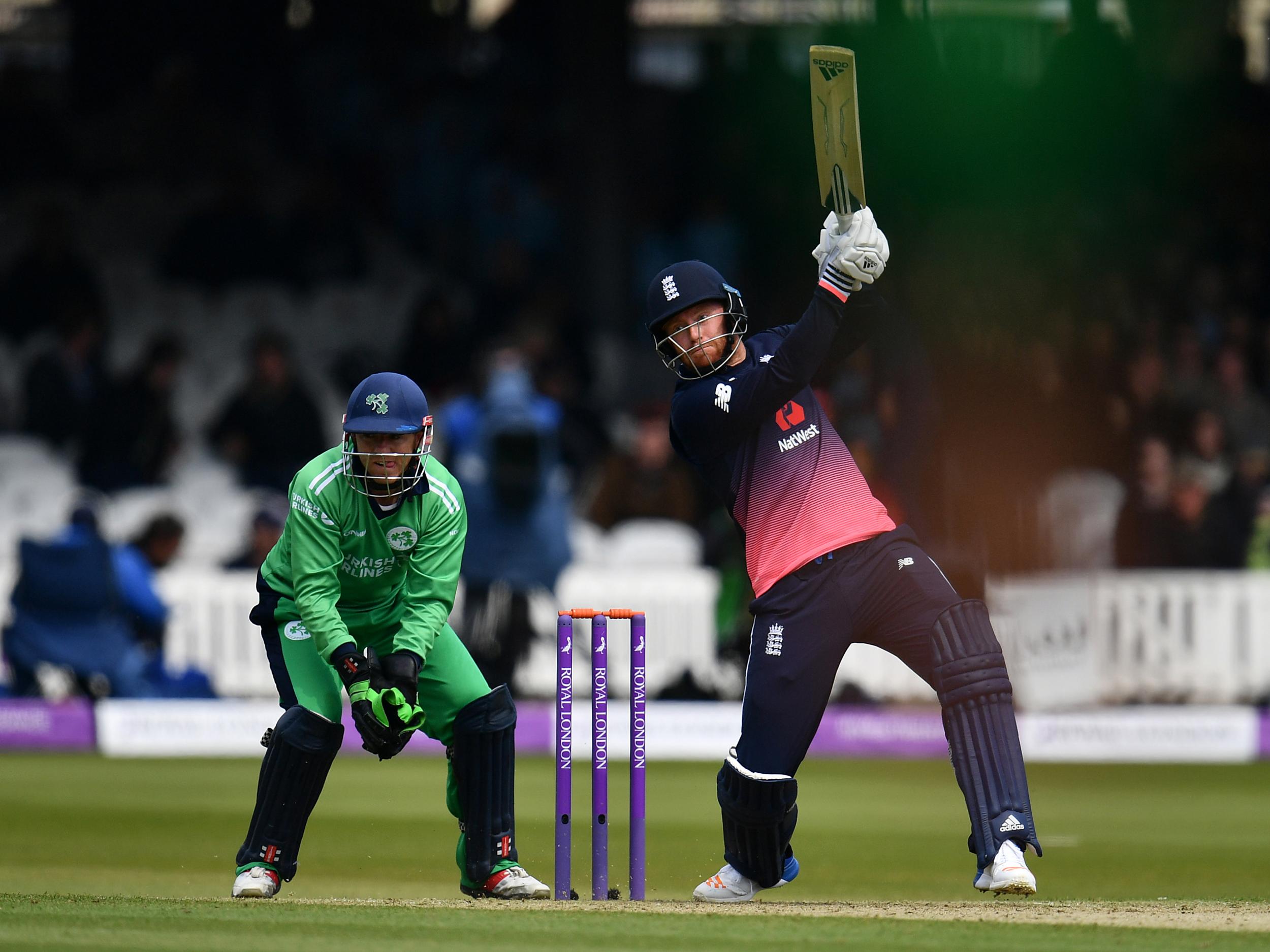 Bairstow impressed with the bat at the end of England's innings