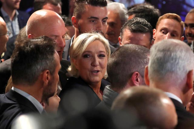 ‘She made giant steps,’ one supporter said of the defeated Front National leader