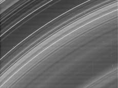 Nasa reveals new images from second dive through Saturn’s rings