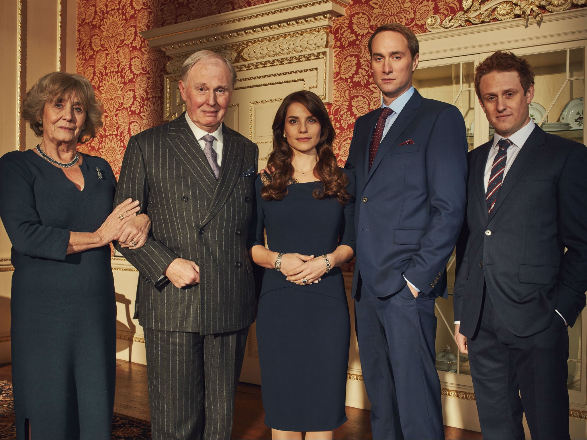 The firm: Tim Pigott-Smith plays Charles and Charlotte Riley plays Kate Middleton