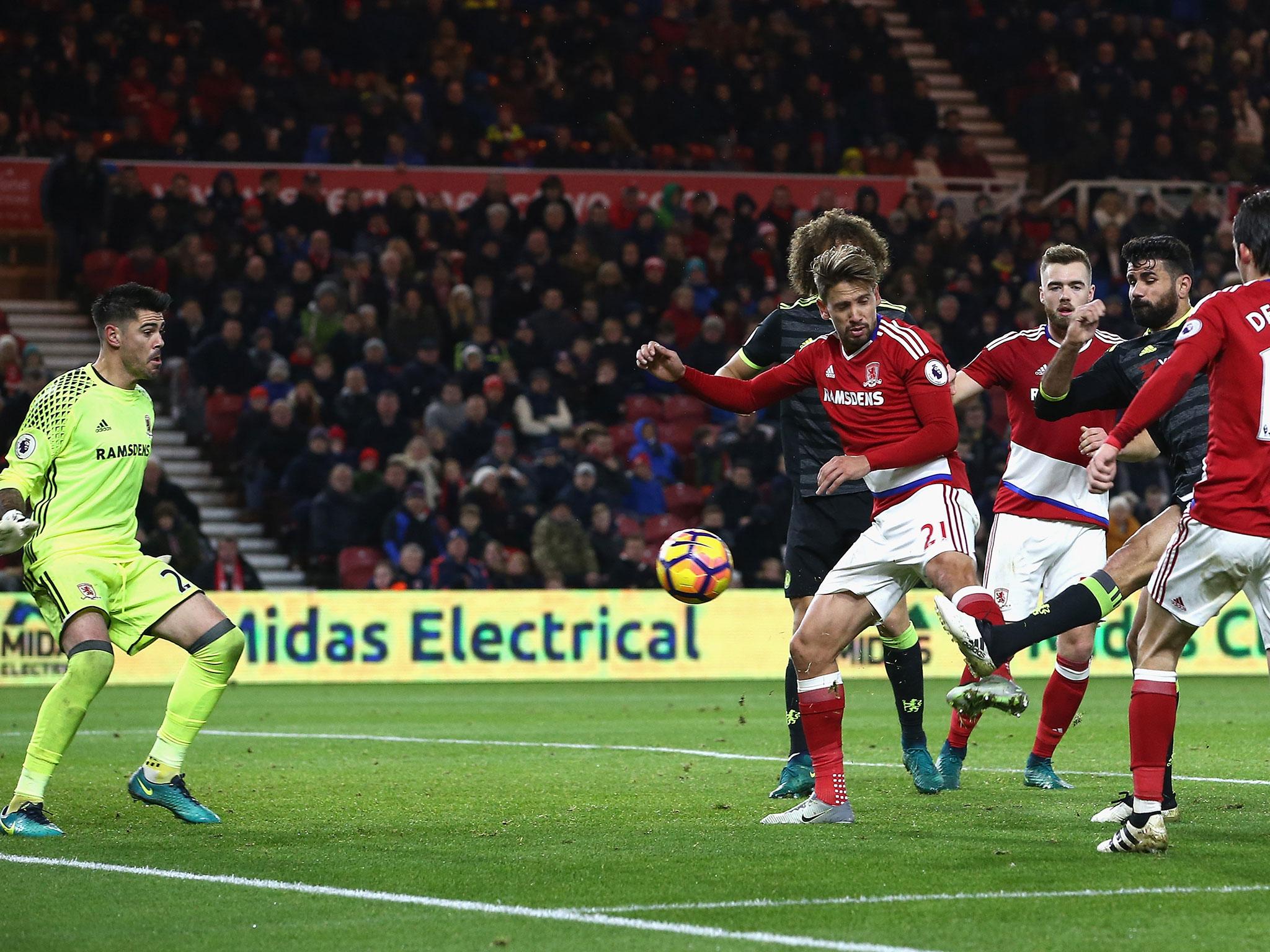 Diego Costa scored the only goal of the game the last time the two teams met