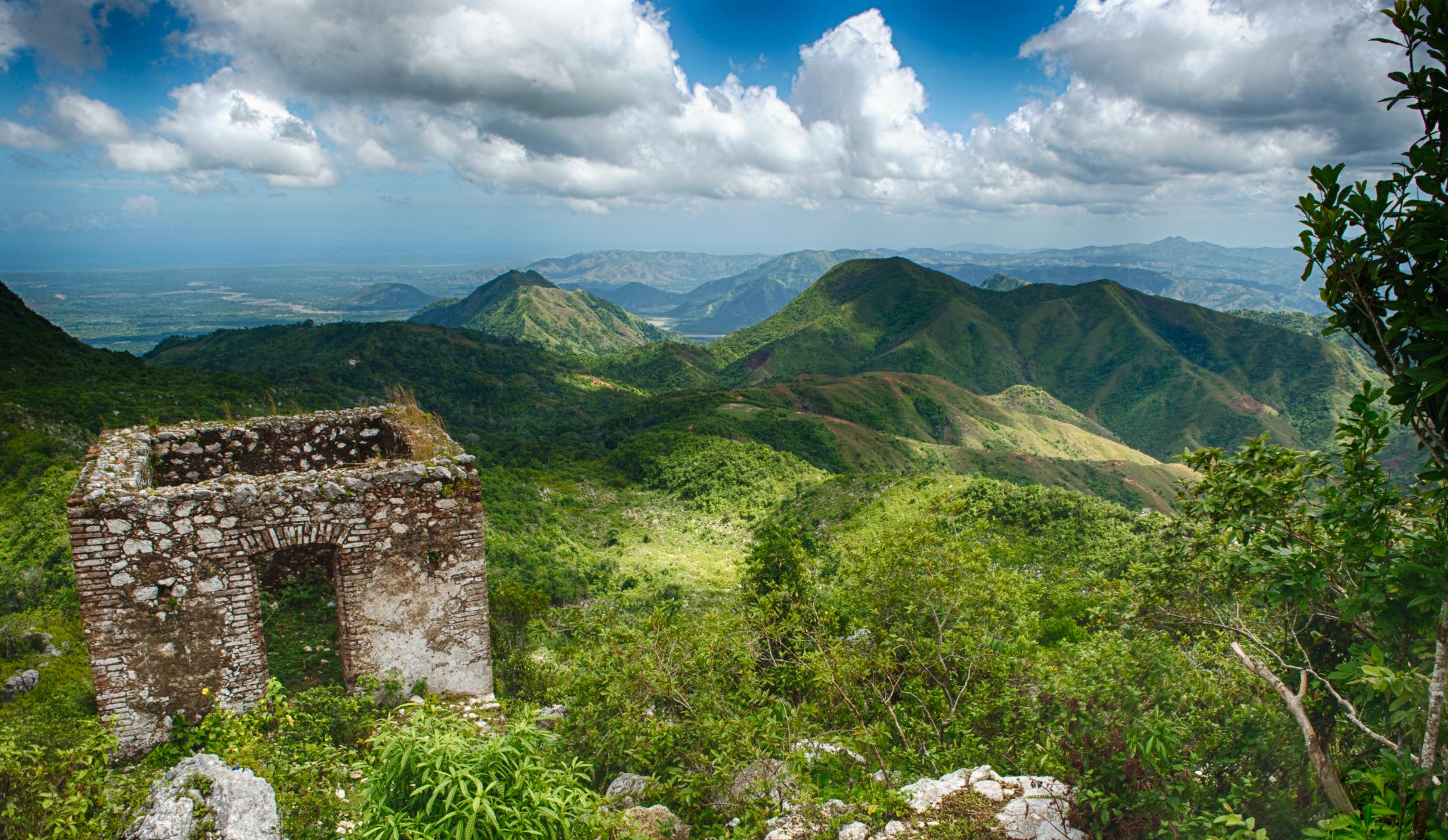 The view from the Unesco-protected Citadel gives a glimpse of Haiti’s magical landscape