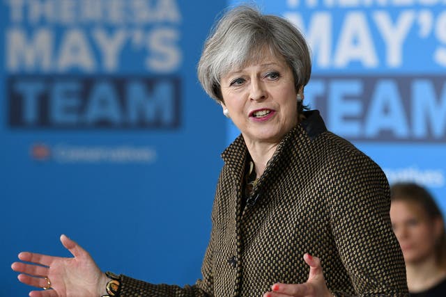 Theresa May confirmed that the Conservative manifesto would continue to promise to reduce net migration to "tens of thousands", a meaningless ambition that her party has so far failed to achieve