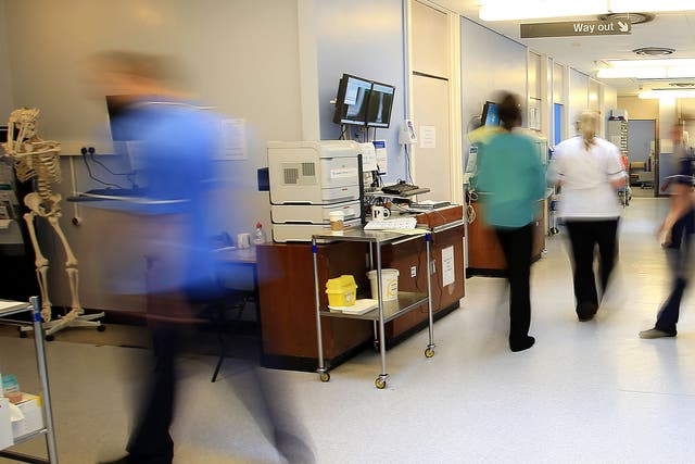 Hospital staff are already in shorter supply