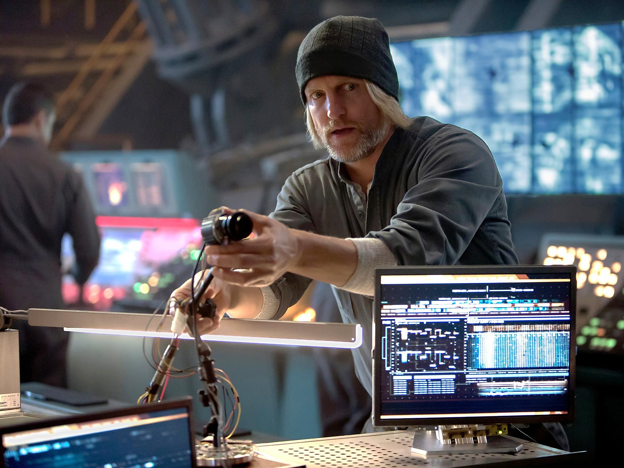 Harrelson as Haymitch Abernathy in 'Hunger Games 3'