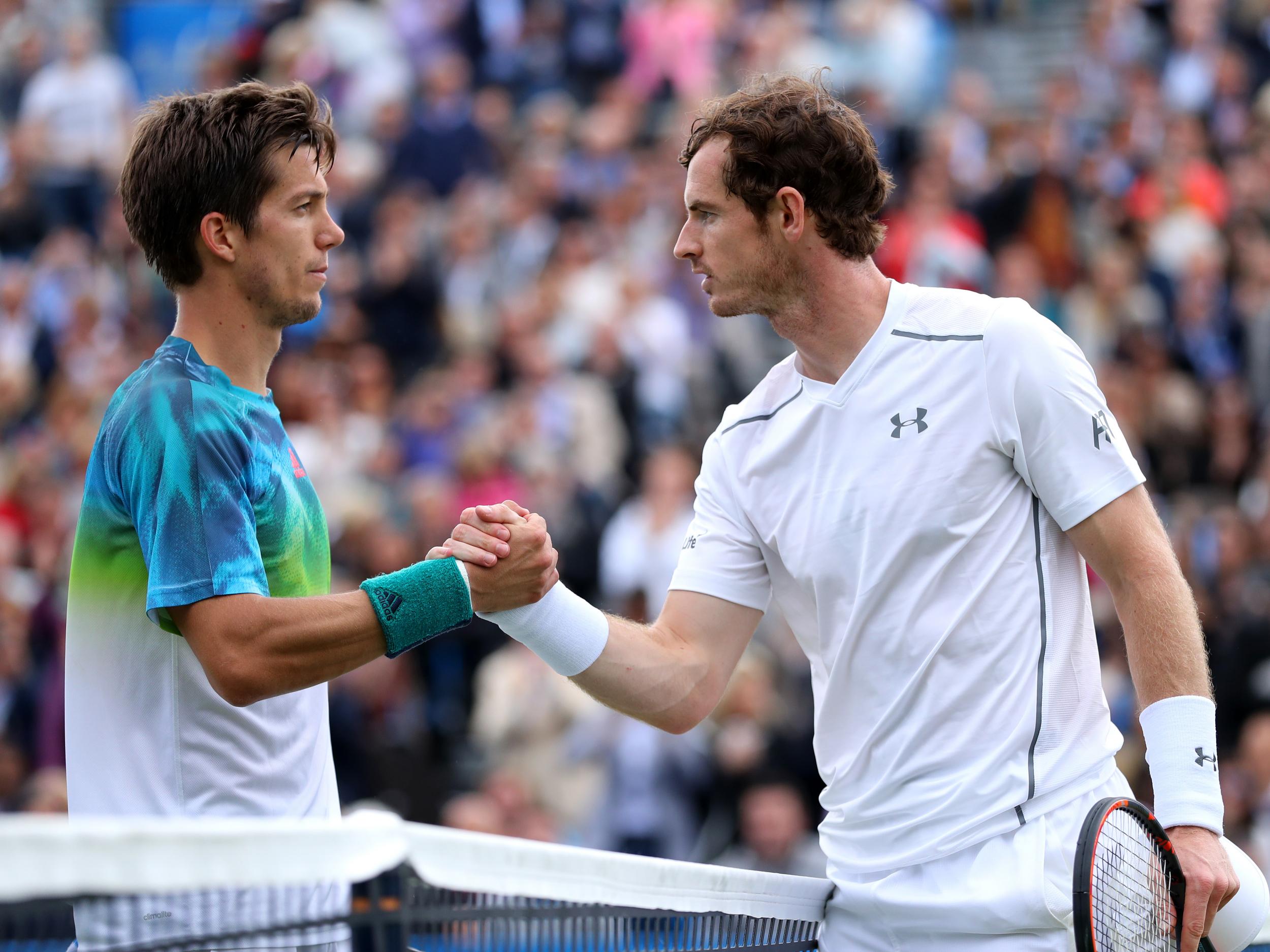 Murray has defended Bedene in the past