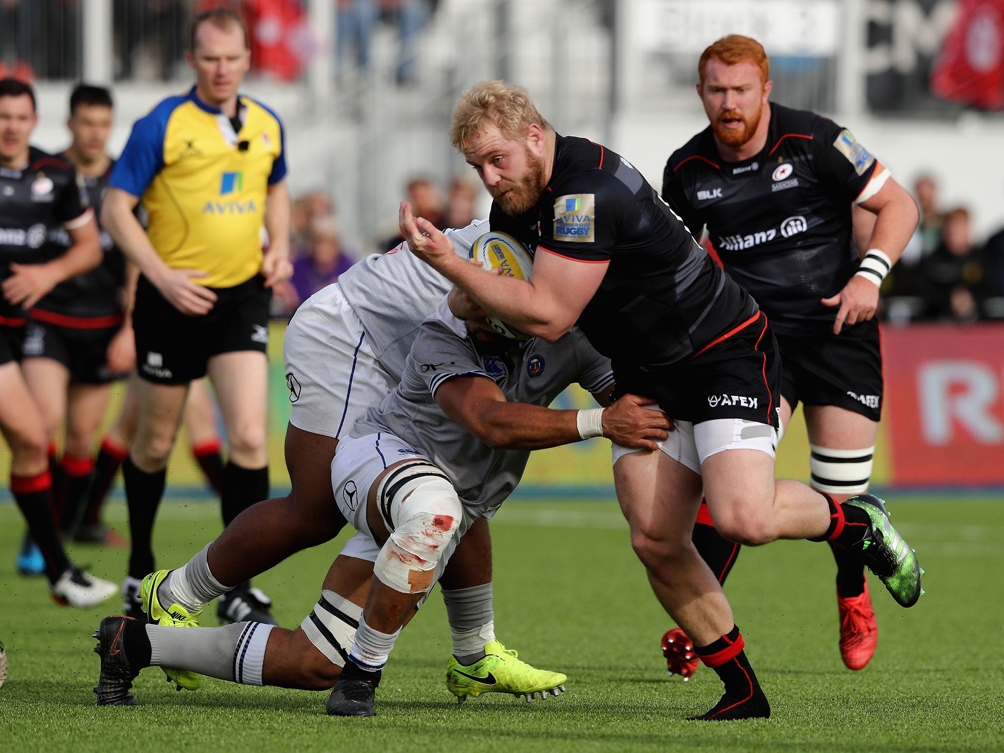 The injury concern over Vincent Koch may prove pivotal to Saracens' game plan this weekend