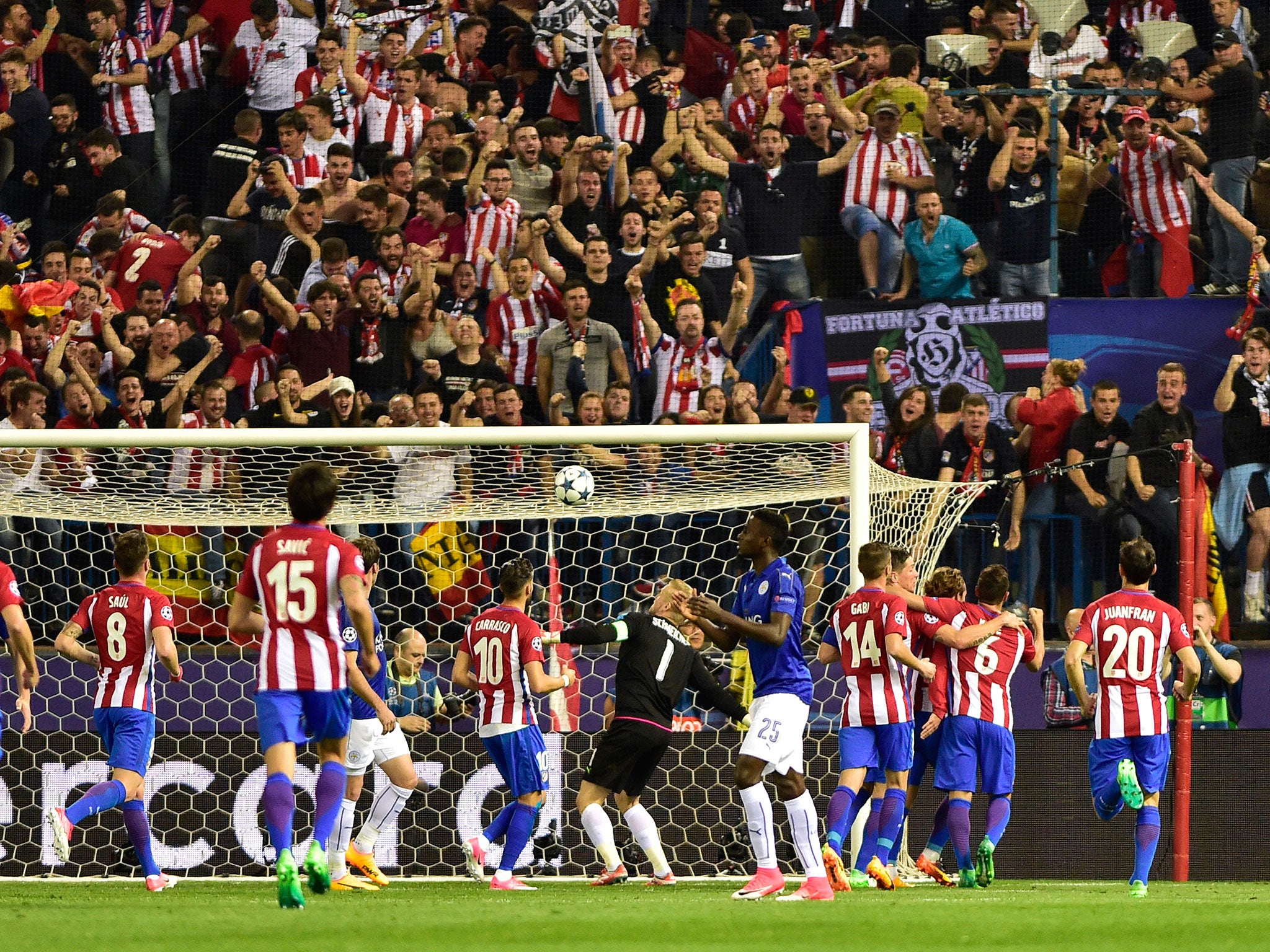 This will be the last time Atletico play European football at the Vicente Calderon