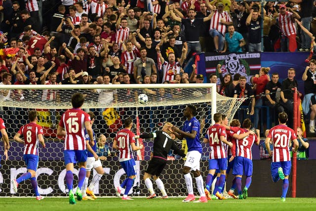 This will be the last time Atletico play European football at the Vicente Calderon