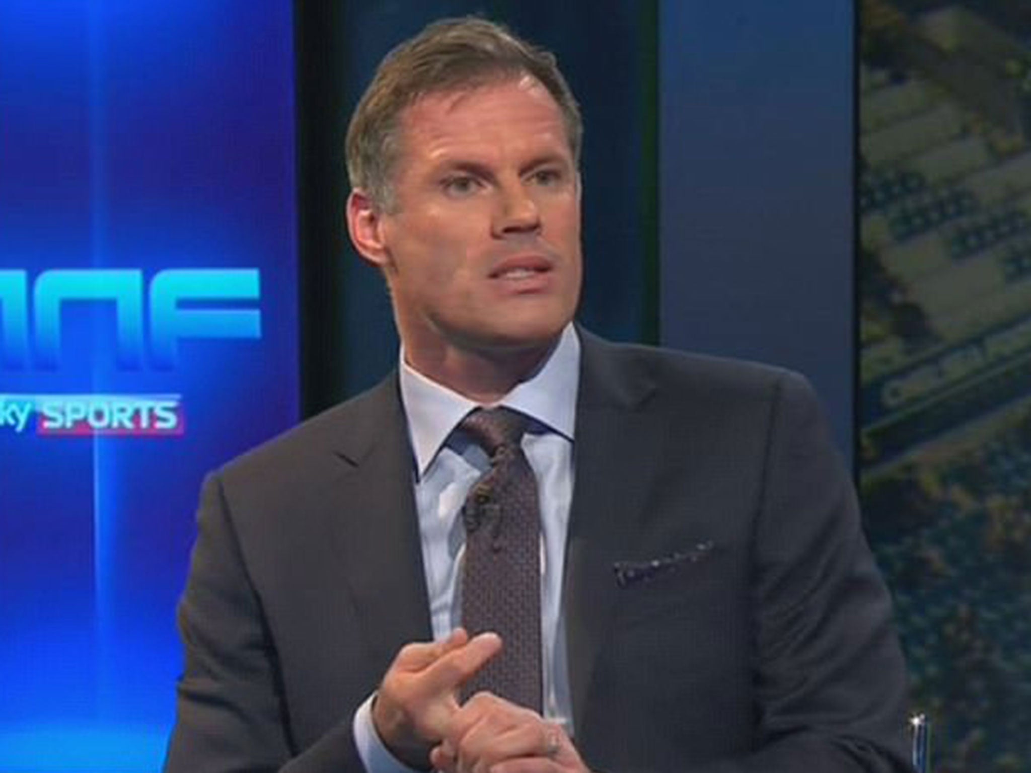 Jamie Carragher has worked with Sky Sports since he retired in 2013