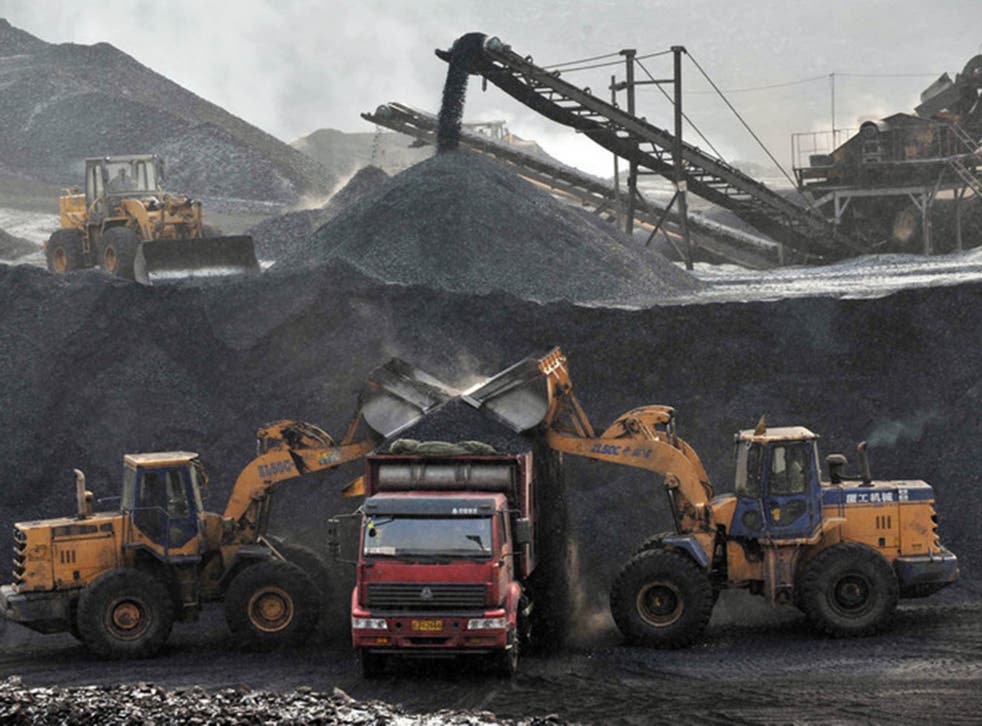 Haizhou mine, Liaoning province. Only Russia and the US have greater coal reserves than China