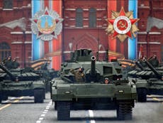 Russia displays military might in Moscow Victory Day parade