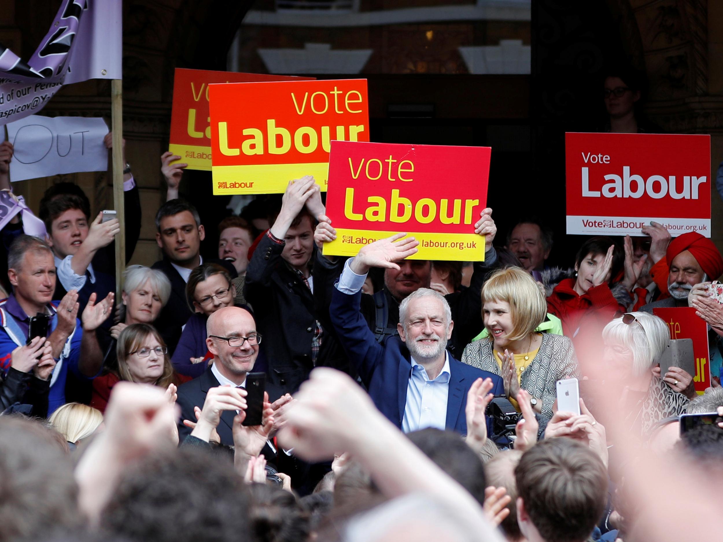 Jeremy Corbyn has suggested he will remain as Labour leader even if he fails to gain power in the General Election