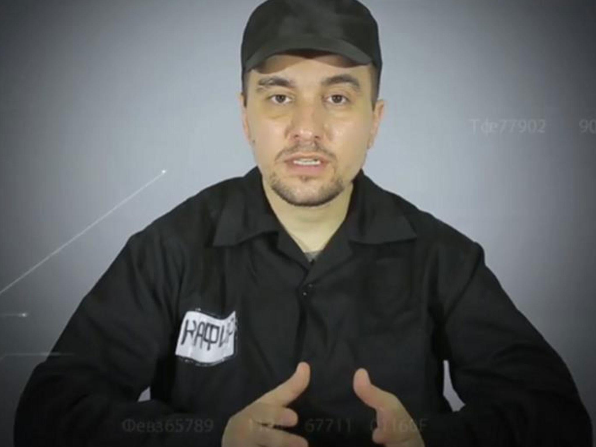 Isis named Petrenko as an (FSB) colonel in a previous propaganda video, threatening to execute the prisoner in a 'message to the president of Russia'