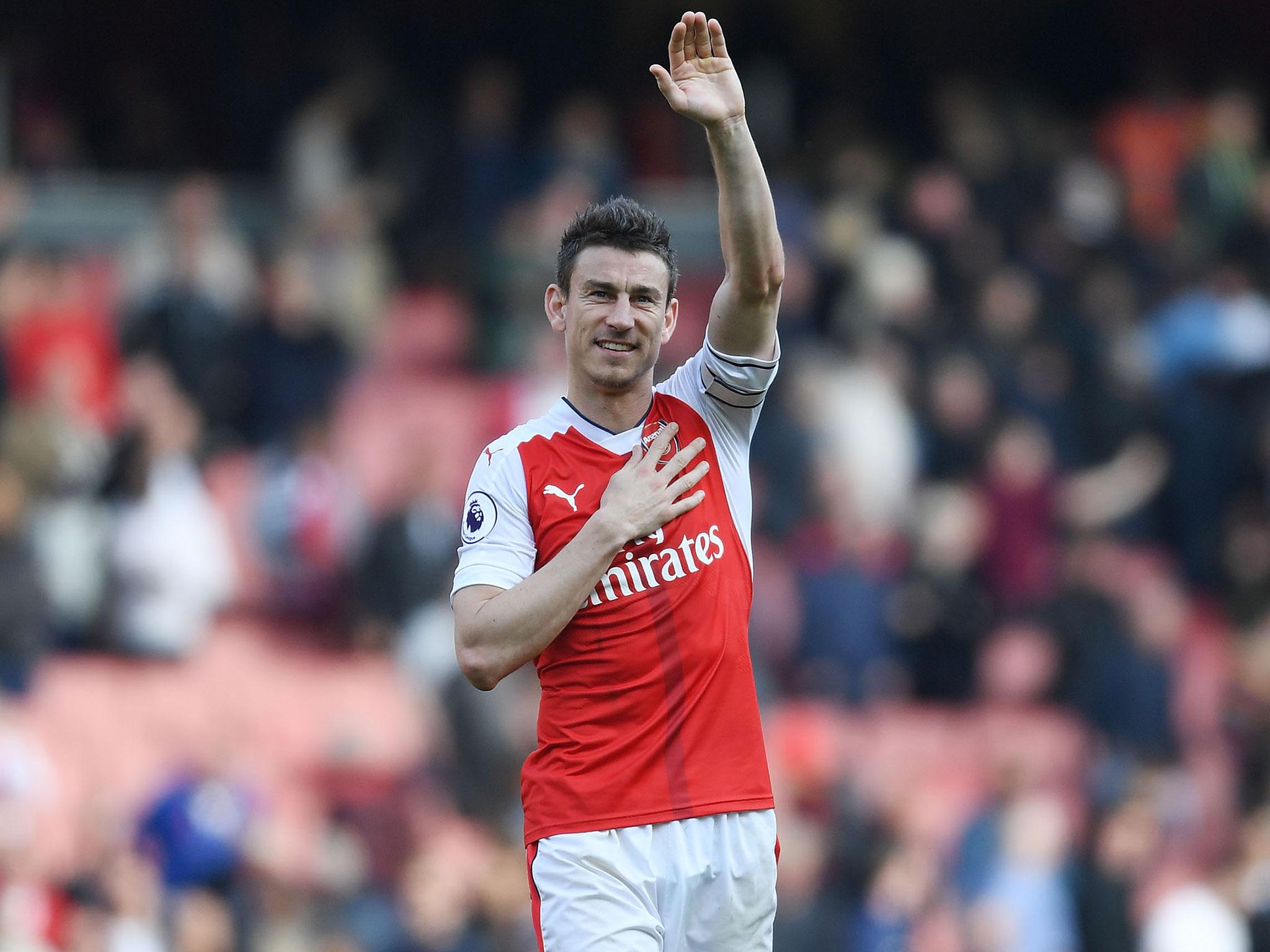 Laurent Koscielny is an injury doubt for Arsenal's trip to Southampton on Wednesday