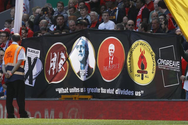 Liverpool fans unveiled a huge Corbyn banner on the Kop during a draw with Southampton