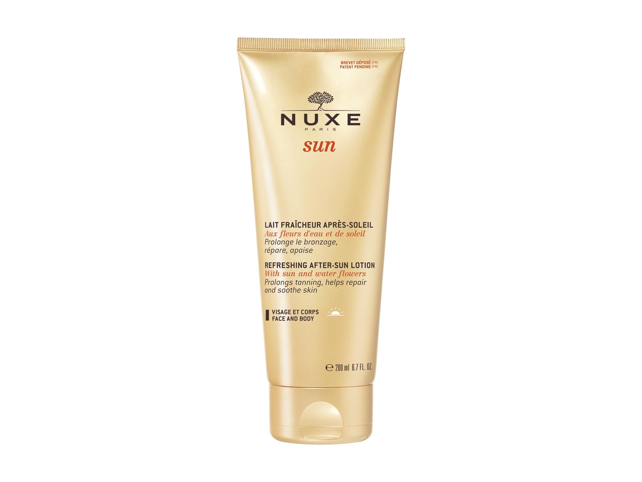 after sun face cream