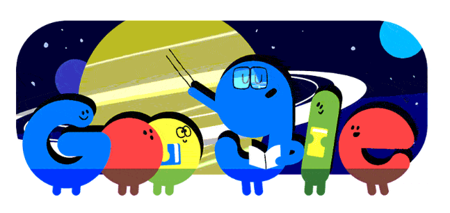 Google is celebrating teachers with an animated doodle