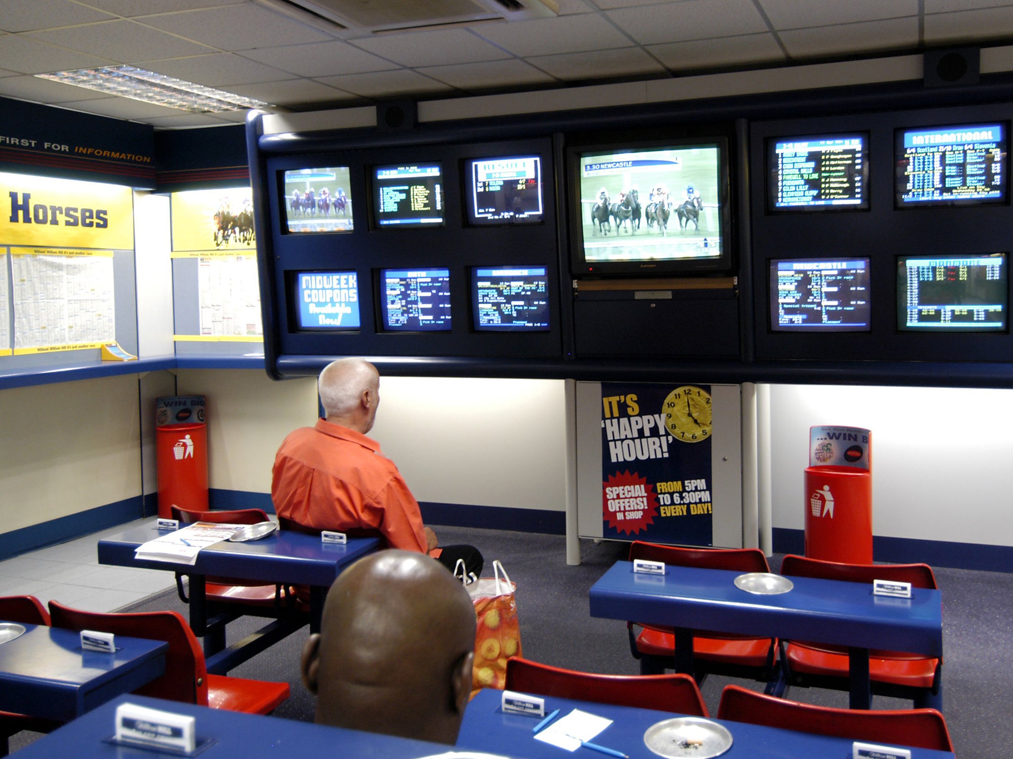 All out: the bookmaker’s efforts to reach beyond its shops include the launch of an app